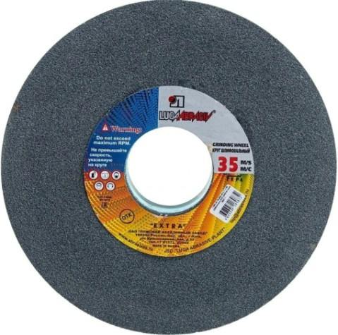 Абразивный диск ЛУГА ПП 300х40х76 63С 60 K V (25 СМ1 КБ) [D2133004076325K]