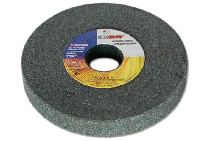 Абразивный диск ЛУГА ПП 350х40х76 63С 40 K V (40 СМ1 К) [D2133504076340K]