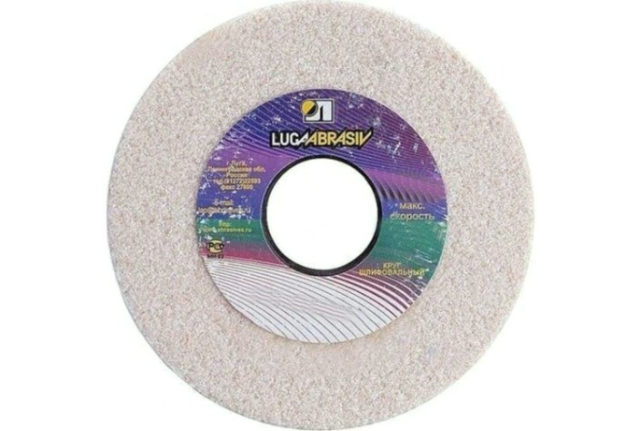 Абразивный диск ЛУГА ПП 400х40х203 25А 40 K V (40 СМ1 К) [D2144004090140K]