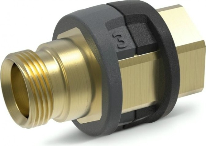 Адаптер 3 KARCHER 4.111-031.0 M22 х 1,5 (внутр. рез.) - EASY!Lock 22 (нар. рез.) Адаптер 3 KARCHER 4.111-031.0 M22 х 1,5 (внутр. рез.) - EASY!Lock 22 (нар. рез.)