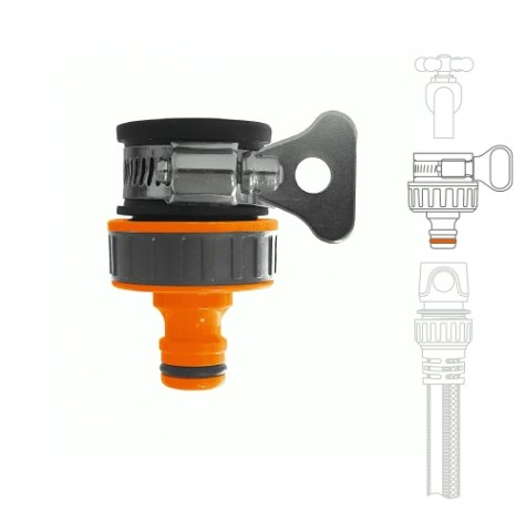 Адаптер DAEWOO DWC 1119 до 3/4" для крана безрезьбовой (19мм.)