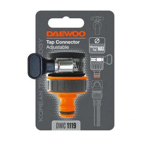 Адаптер DAEWOO DWC 1119 до 3/4" для крана безрезьбовой (19мм.)