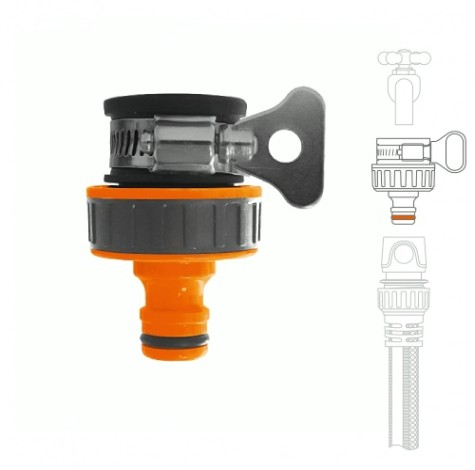 Адаптер DAEWOO DWC 1125 до 1" для крана безрезьбовой (25мм.)