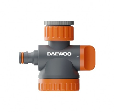 Адаптер DAEWOO DWC 1325 двухканальный с лейкой для крана G 3/4" и 1"