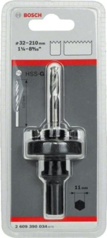 Адаптер для биметаллической коронки BOSCH 6ГР. 11 ММ 32-210 ММ для [2609390034]