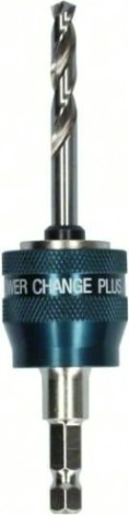 Адаптер для биметаллической коронки BOSCH 8.7 мм 6гр. POWER CHANGE + HSS-G 8 мм [2608594253]