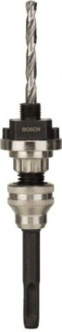 Адаптер для биметаллической коронки BOSCH Standard SDS-plus Q-Lock с центр.сверлом HSS-G [2609390590]