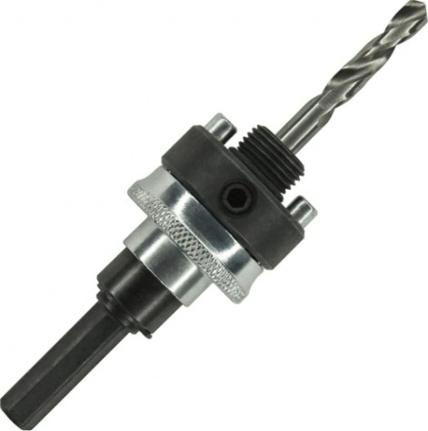 Адаптер для биметаллической коронки D.BOR Quick Lock HEX 9 мм (для коронок 32-210 мм) [D-AQLH-1-32-210]