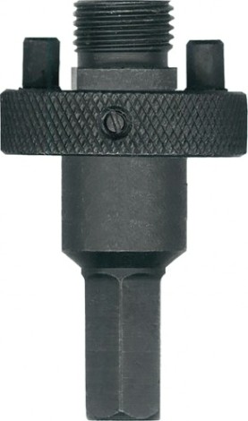 Адаптер для биметаллической коронки Heller 32-152 мм резьба 5/8“x18мм 6-гранный [TD19094]