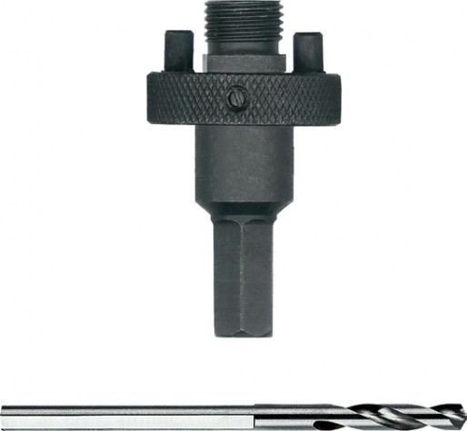 Адаптер для биметаллической коронки HELLER sds+ и сверло для коронки ø14-30мм, резьба 1/2“x20мм [TD10070]