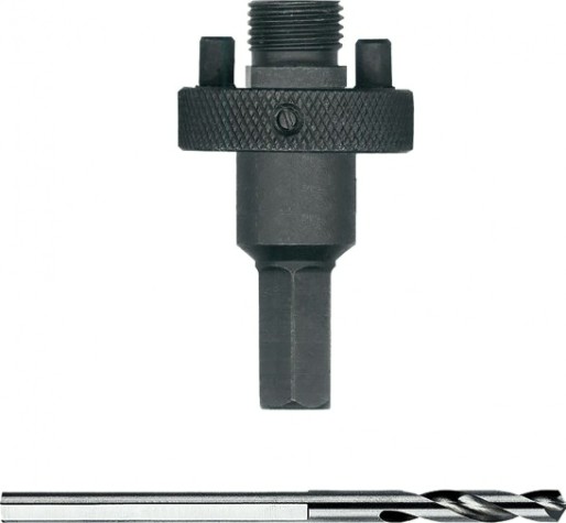 Адаптер для биметаллической коронки HELLER sds+ и сверло для коронки ø32-152мм, резьба 5/8“x18мм [TD10071]