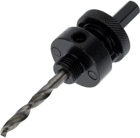 Адаптер для биметаллической коронки Kranz KR-92-0204 хвостовик шестигранный, 32-152 мм