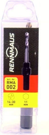 Адаптер для биметаллической коронки RENNMAUS A1 11 мм 14-30мм RMA002 шестигранный хвостовик [13102760001]