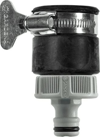 Адаптер GARDENA 3/4" для безрезьбовых кранов 02907-20.000.00 [02907-20.000.00]