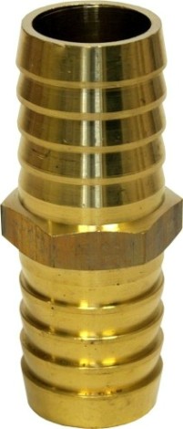 Адаптер QUATTRO ELEMENTI соединитель шлангов "елочка" 19-19 мм латунь [771-947]