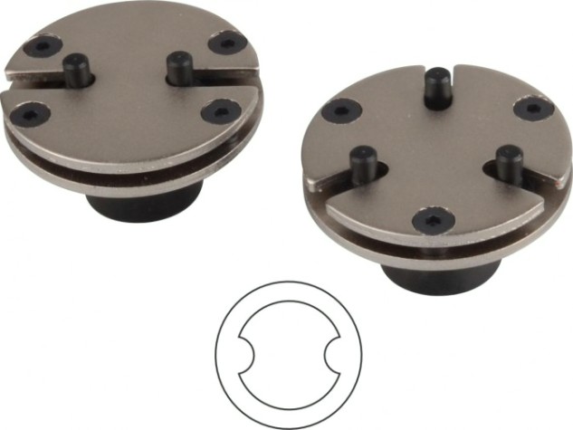 Адаптеры для утапливания поршней тормоз. цилиндра МАСТАК 102-01002 к набору 102-00007C Адаптеры для утапливания поршней тормоз. цилиндра МАСТАК 102-01002 к набору 102-00007C