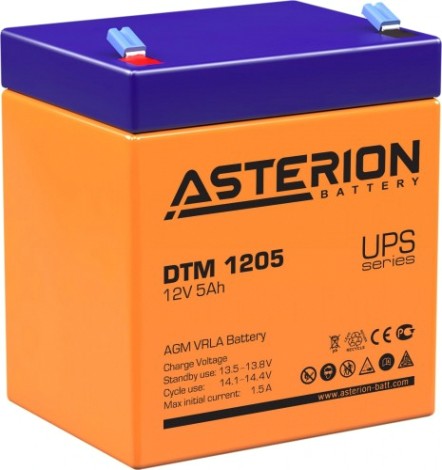 Аккумулятор ASTERION DTM 1205 [Asterion DTM 1205]