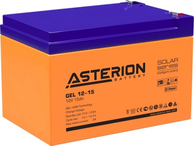 Аккумулятор ASTERION GEL 12-15 [ASTERION GEL 12-15]