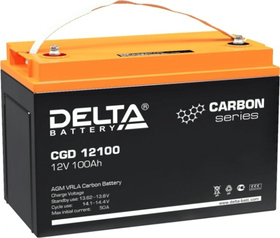 Аккумулятор Delta CGD 12100 (AGM) Carbon