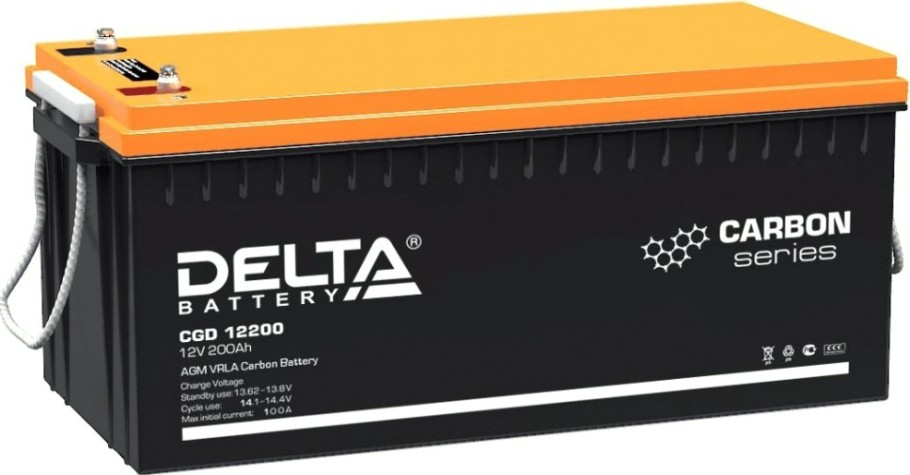 Аккумулятор Delta CGD 12200 (AGM) Carbon