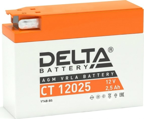 Аккумулятор Delta CT 12025 Аккумулятор Delta CT 12025
