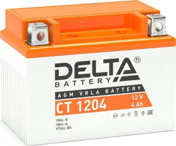 Аккумулятор Delta CT 1204 Аккумулятор Delta CT 1204