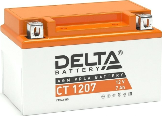 Аккумулятор Delta CT 1207