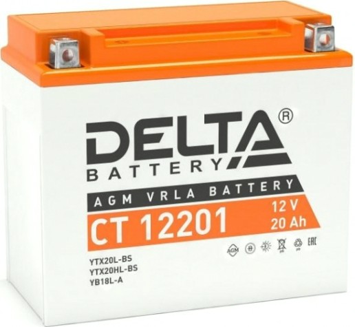 Аккумулятор Delta CT 12201