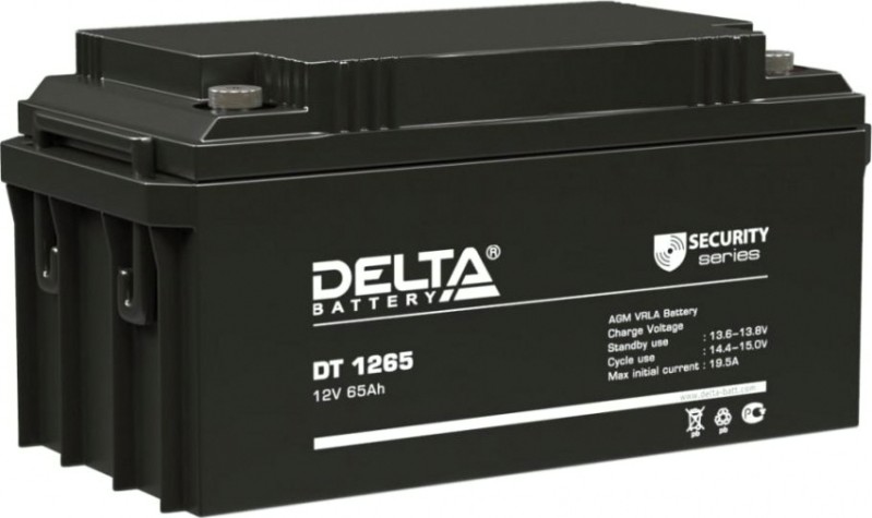Аккумулятор Delta DT 1265 Аккумулятор Delta DT 1265