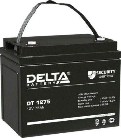 Аккумулятор Delta DT 1275 Аккумулятор Delta DT 1275