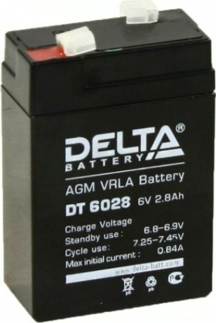 Аккумулятор Delta DT 6028 Аккумулятор Delta DT 6028