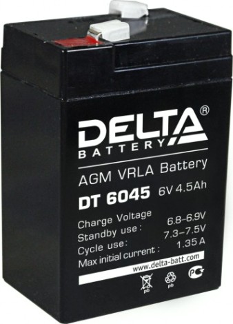 Аккумулятор Delta DT 6045 Аккумулятор Delta DT 6045