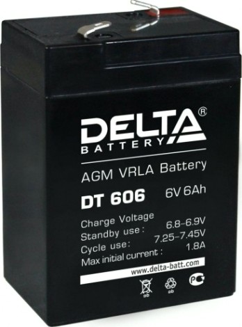 Аккумулятор Delta DT 606 Аккумулятор Delta DT 606