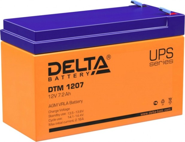 Аккумулятор Delta DTM 1207