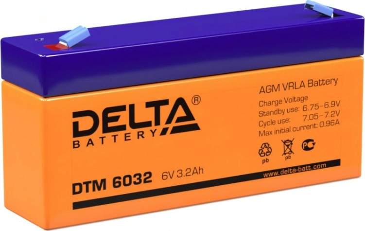 Аккумулятор Delta DTM 6032 Аккумулятор Delta DTM 6032