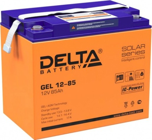 Аккумулятор Delta GEL 12-85 (AGM+GEL)