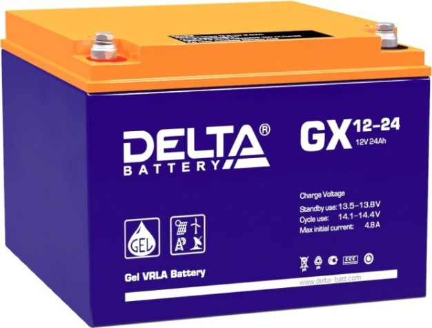 Аккумулятор Delta GX 12-24 (GEL)