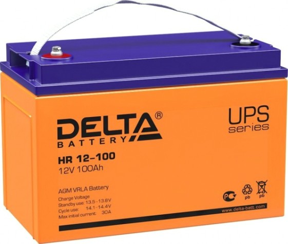 Аккумулятор Delta HR 12-100 Аккумулятор Delta HR 12-100