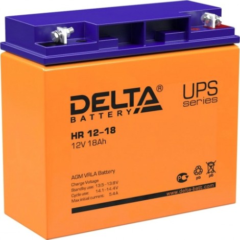 Аккумулятор Delta HR 12-18 Аккумулятор Delta HR 12-18