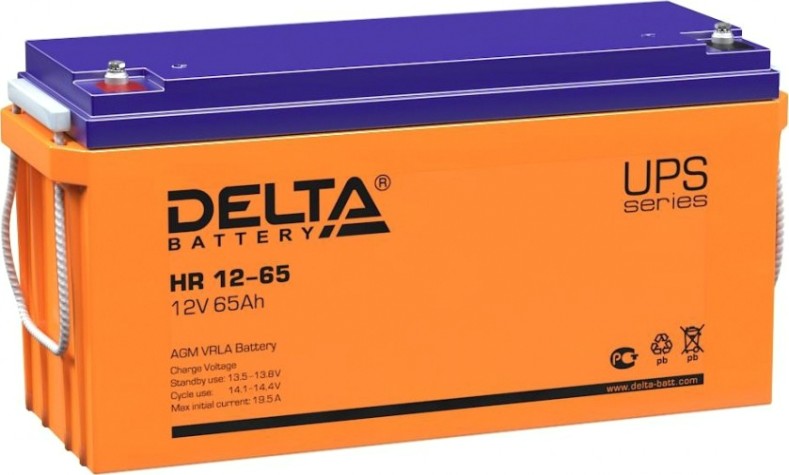 Аккумулятор Delta HR 12-65 Аккумулятор Delta HR 12-65
