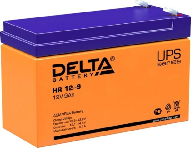 Аккумулятор Delta HR 12-9 Аккумулятор Delta HR 12-9