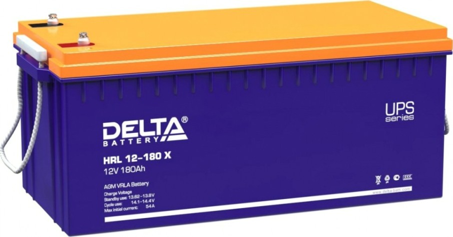 Аккумулятор Delta HRL 12-180 X Аккумулятор Delta HRL 12-180 X