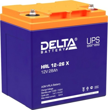 Аккумулятор Delta HRL 12-26 X Аккумулятор Delta HRL 12-26 X