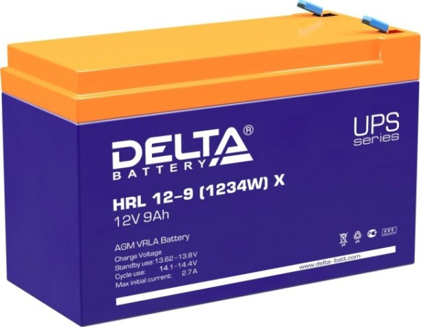 Аккумулятор Delta HRL 12-9 (1234W)X [HRL 12-9 (1234W) X]