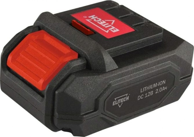 Аккумулятор ELITECH 12V 2.0 Ач Li-Ion 1820.098300 192572 [192572]