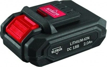Аккумулятор ELITECH 18,0V 2.0 Ач Li-Ion 1820.098600 192575 [192575]