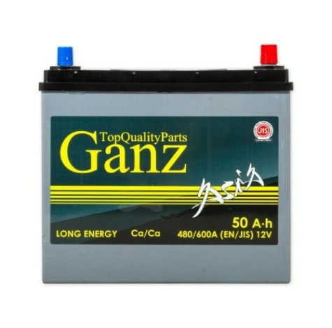 Аккумулятор GANZ ASIA 50 A/ч обратная R+ 238x129x225 EN480 A [GAA500]