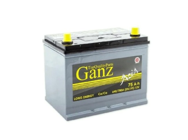 Аккумулятор GANZ ASIA EFB 75 A/ч обратная R+ 260x175x225 EN580 A [GAEFBA750]