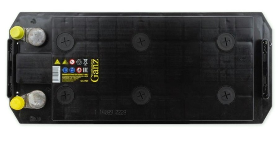 Аккумулятор GANZ Standart 190 A/ч R+ 514x218x210 EN1 300 A [GA1904]