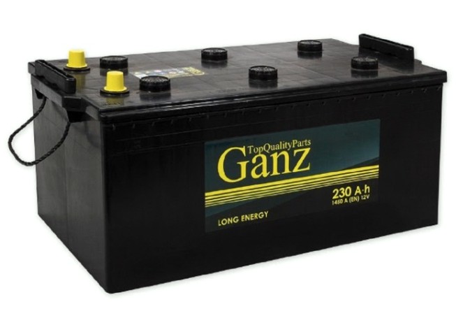 Аккумулятор GANZ Standart 230 A/ч L+ 518x274x237 EN1 450 A [GA2303]